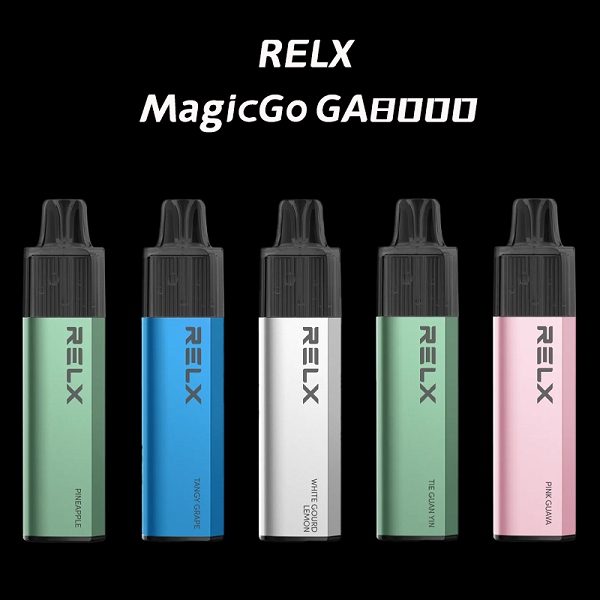 RELX拋棄式8000口 | Relx GA 8000一次性電子煙 | 免充電